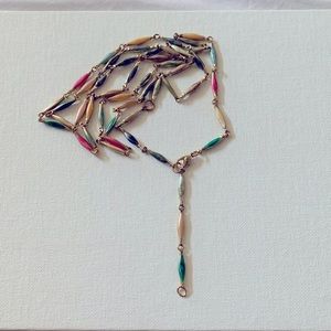 Multi Color/Gold Tone Body/Waist/Belly Chain Fun Accessory! Fits 40-46” PreLoved